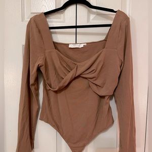 Astr Tan Bodysuit